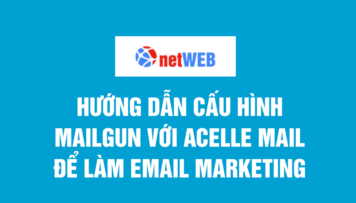 Hướng dẫn cấu hình mailgun với Acelle Mail để làm Email Marketing
